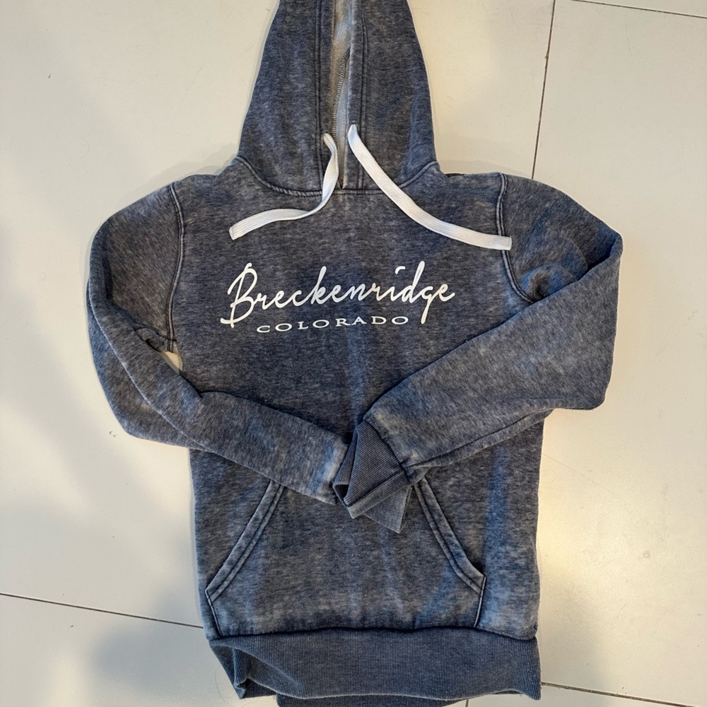 Breckinridge Colorado super soft hoodie
